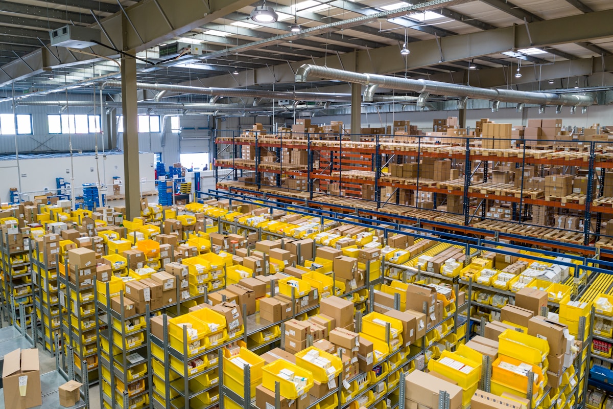 Modern industrial and warehousing facilities